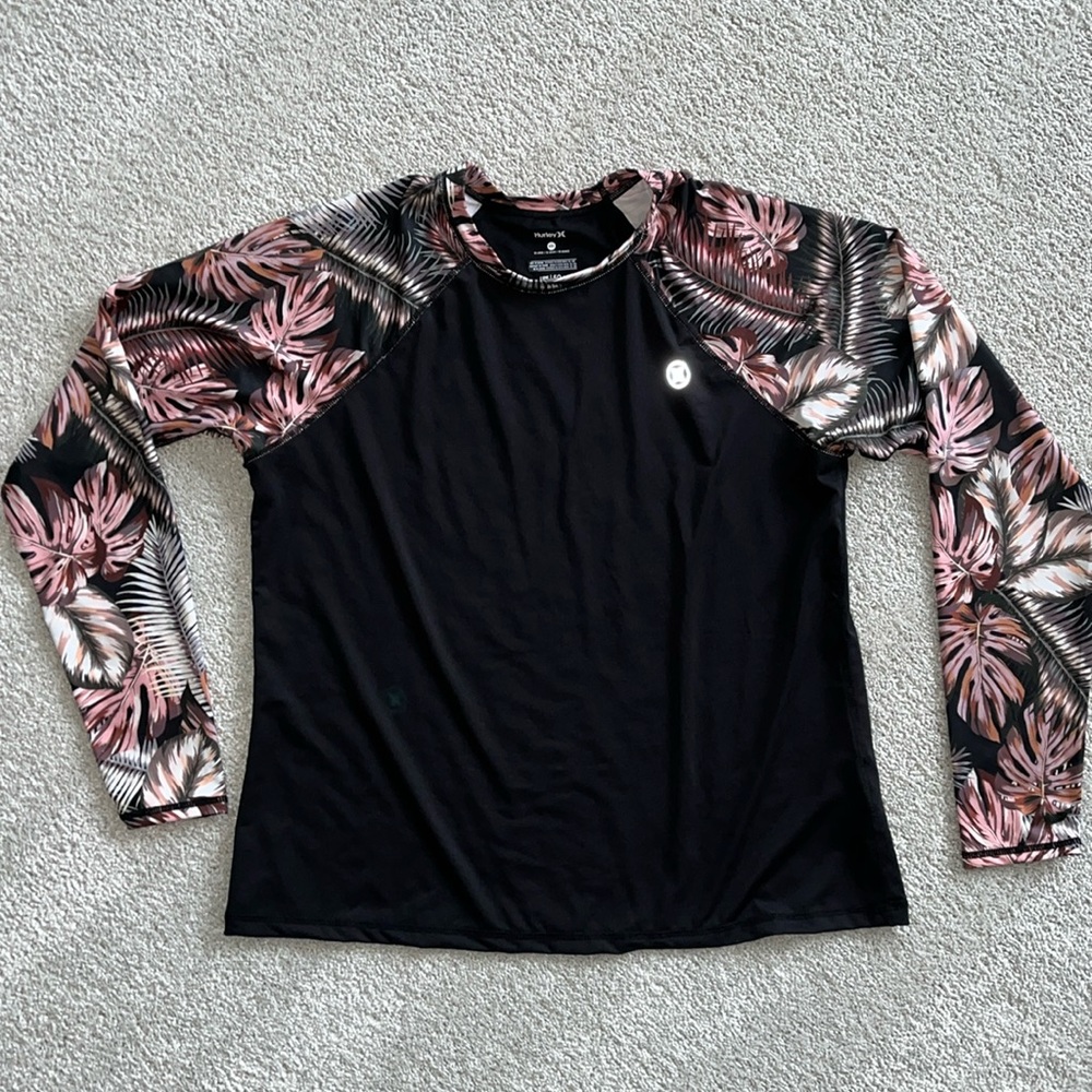 Hurley long sleeve swim shirt